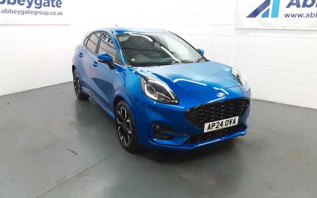 Ford Puma 1.0 125PS ST-Line X 5 Door 6 Speed Manual 5 Door Hybrid Desert Island Blue (Exclusive Paint) (PN4FZ)