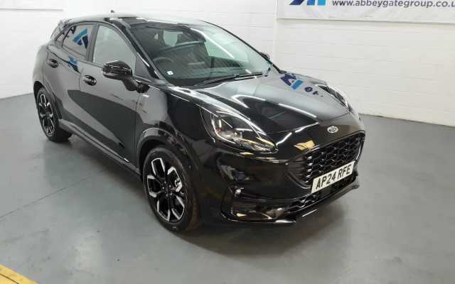 Ford Puma 1.0 125PS ST-Line X 5 Door 7 Speed Auto 5 Door Hybrid Agate Black (Premium Paint) (PN4GM)