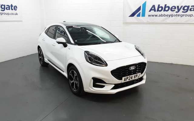 Ford Puma 1.0 125PS ST-Line 5 Door 6 Speed Manual 5 Door Hybrid Frozen White (Standard Paint) (PN3GZ)