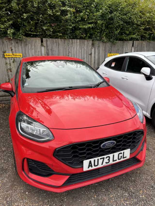 Ford Fiesta 1.0 EcoBoost 125PS MHEV ST-Line 5 Door 6-Speed Manual 5 Door Hybrid Race Red