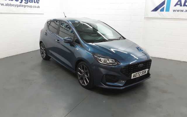 Ford Fiesta 1.0 125PS ST-Line 5 Door 6 Speed Manual 5 Door Hybrid Chrome Blue