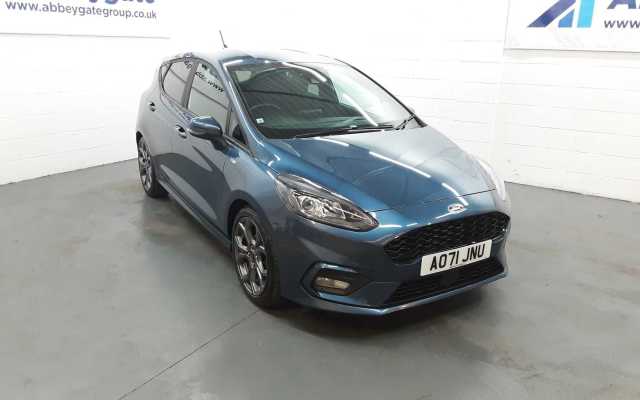 Ford Fiesta 1.0 125PS ST Line 5 Door 6 Speed Manual 5 Door Petrol Chrome Blue