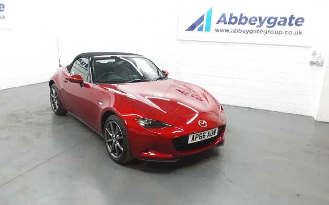 Mazda MX-5 2.0 160PS Sport Nav. Skyactiv-G Start/Stop Convertible Petrol Soul Red